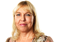 Annette Hallberg, receptionist